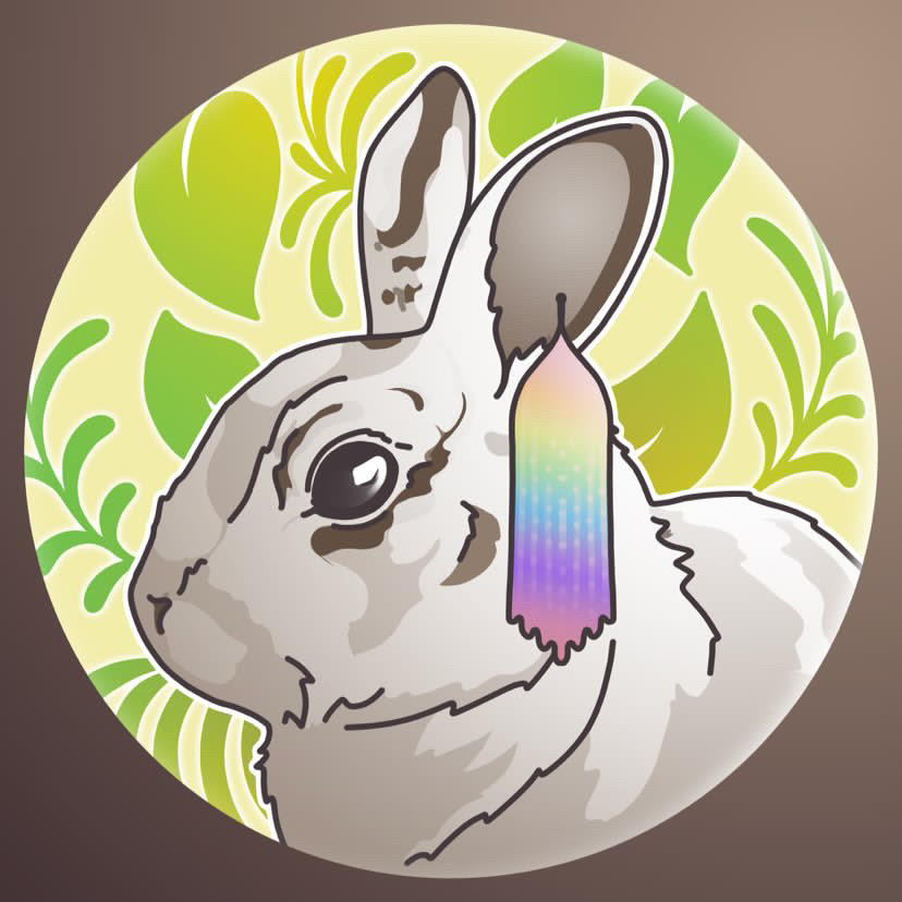 Wild Rabbit Beads is an artist, activist and student from Nogojiwanong (Peterborough) Ontario. Each item is handcrafted with love in her apartment with her 2 cats and dog side kick. She specializes in beadwork, regalia digital art, stickers, patches and acrylic accessories! Wild Rabbit Beads is for everyone to enjoy and wear.