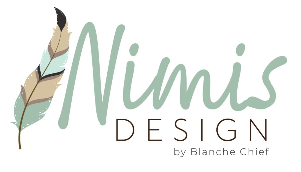 Nimis Design is an Indigenous beadwork and art brand created by Blanche Chief from Fisher River Cree Nation and Pine Creek First Nation. Rooted in land-based teachings, Nimis Design brings together traditional beadwork, natural materials like moose hide, antler, birchbark, and porcupine quills, and contemporary design. Each piece is made with intention, honouring culture, healing, and connection to community. 