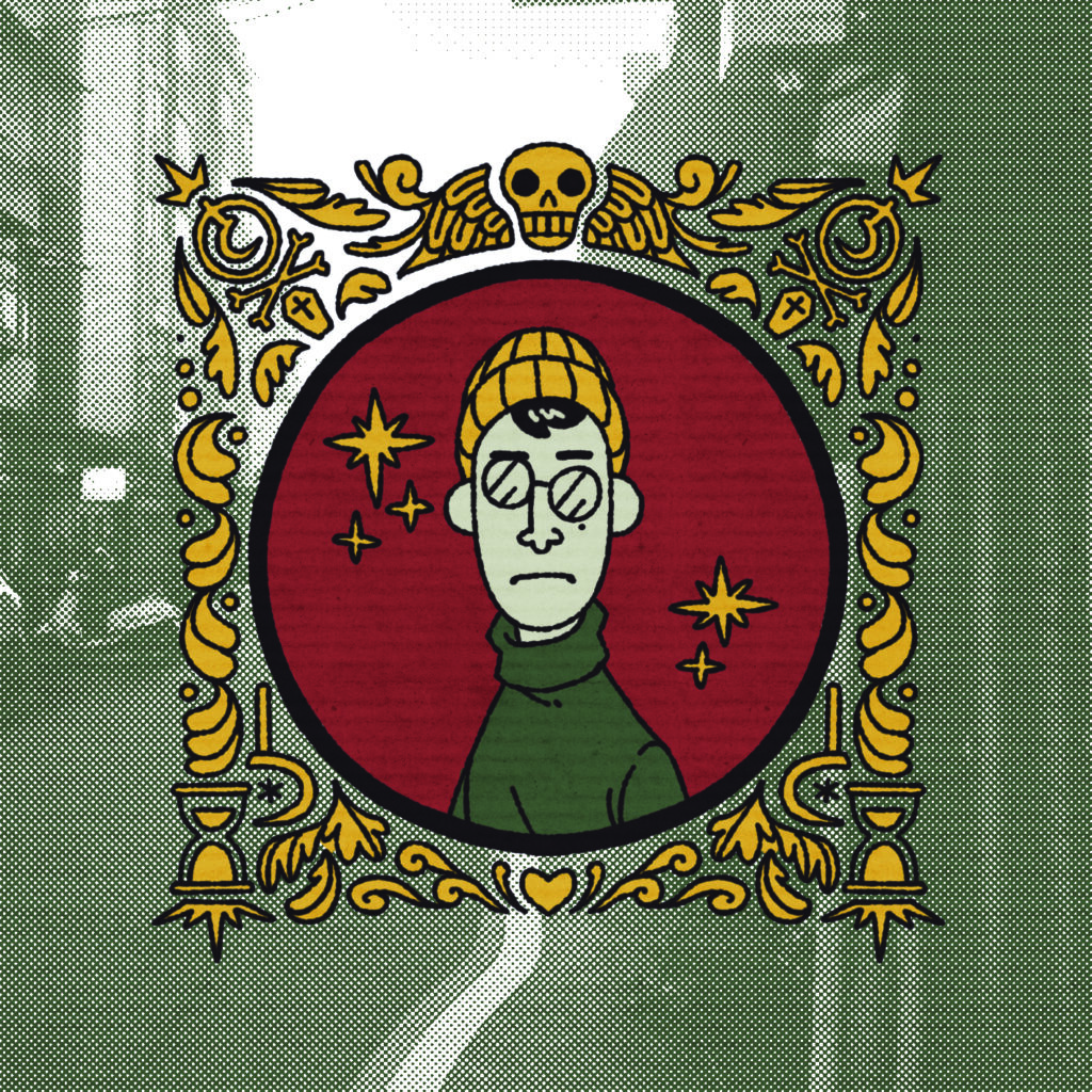 Headinajart (he/him) is a Taiwanese-Canadian animator and comic artist interested in gothic and folk art, psychoanalysis, and creepy crawlies of all kinds. He is the author of the comic "On Love and Death, or, The Spectacular Exploit Into the Psyche with Dr. Sigmund Freud," along with various other zines and prints. His favourite animal is the Anomalocaris